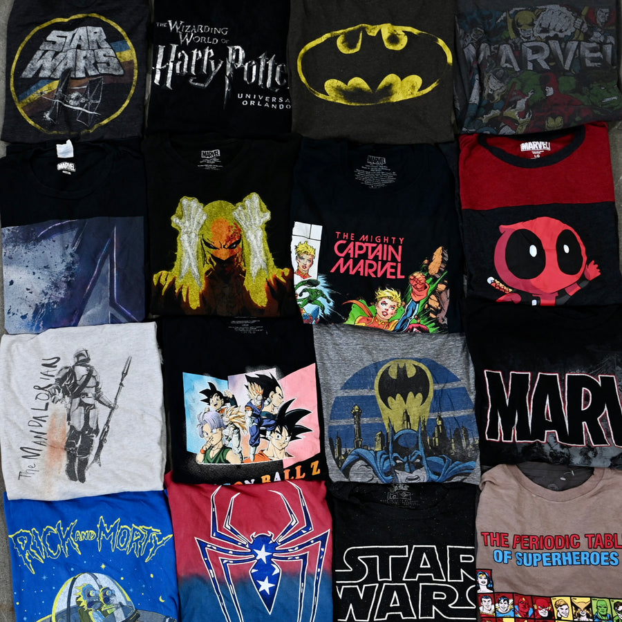 TV, Movie & Cartoon Tee Bundle